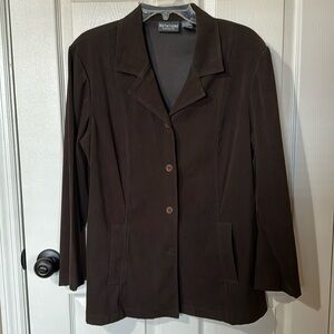 Dark Brown Blazer.